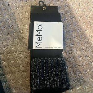 MeMoi Plush Lined Boots Cuff Women's Socks  One Size